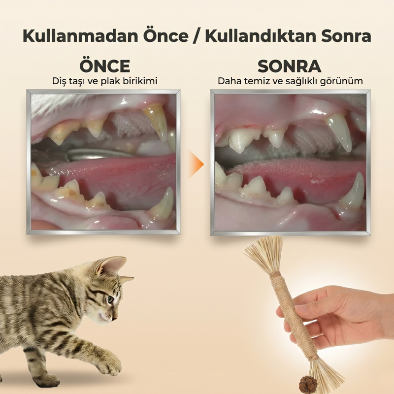 MioStick™ Doğal Çiğneme Çubuğu Ağız Sağlığı