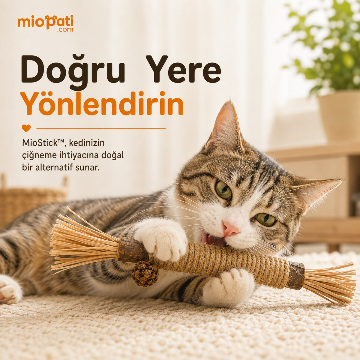 MioStick™ Doğal Çiğneme Çubuğu