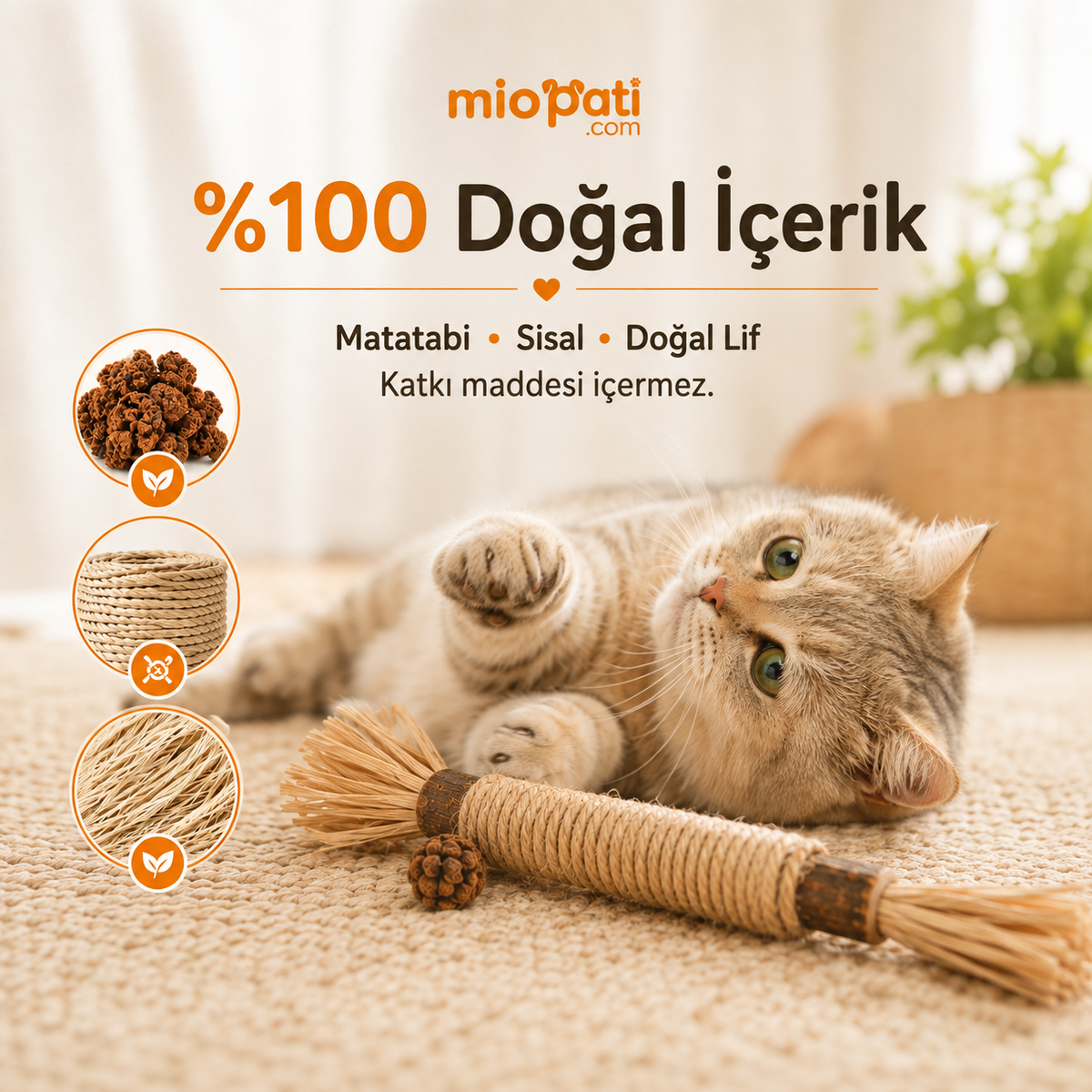 MioStick™ Doğal Çiğneme Çubuğu