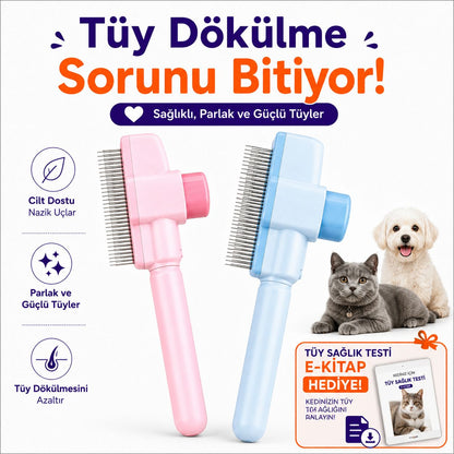 MioTara™ Masaj Etkili Tüy Temizleyici Tarak